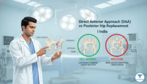 DAA vs posterior hip replacement India