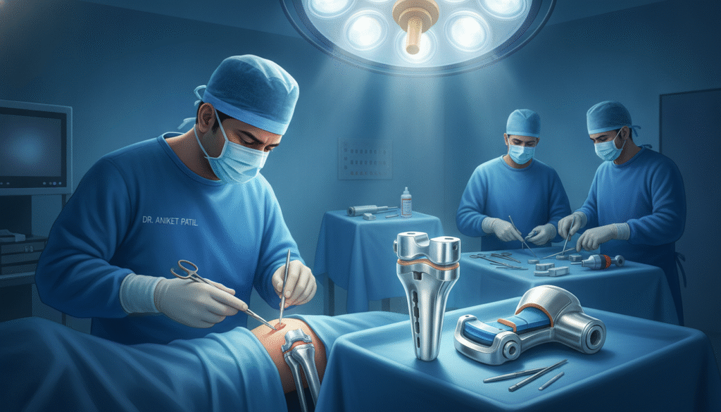 Total knee replacement